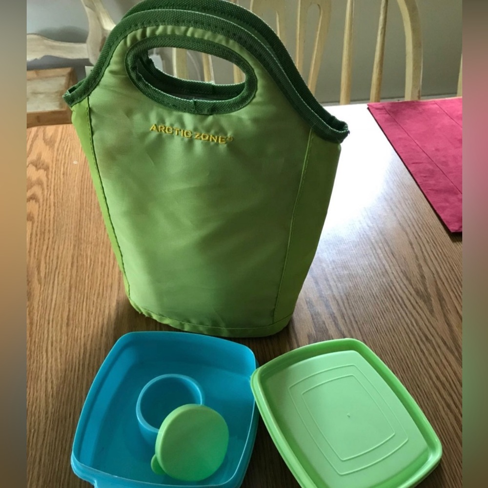 Lunch bag Thermal Tote & Fruit/veg Dip Tray